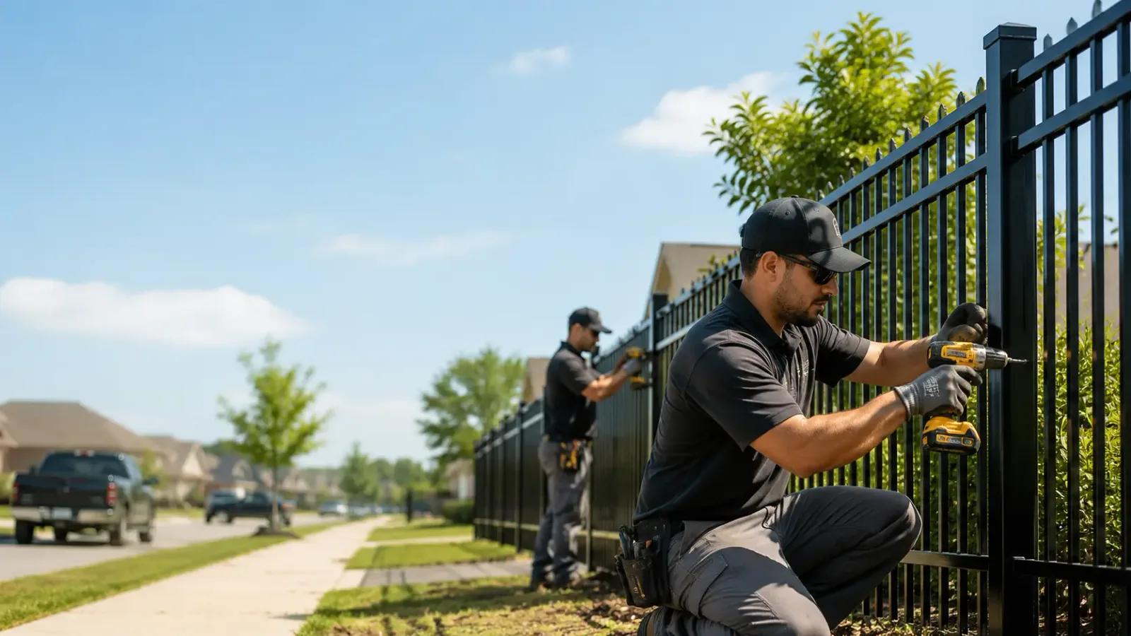 Metal Fence Installation in Slaughter, LA